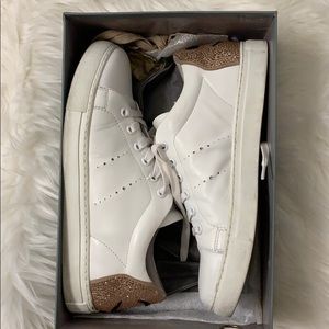 Lola Cruz Swarovski Smiley Sneakers